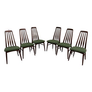 Koefoeds Hornslet Eva Dining Chairs Set of 6 For Sale