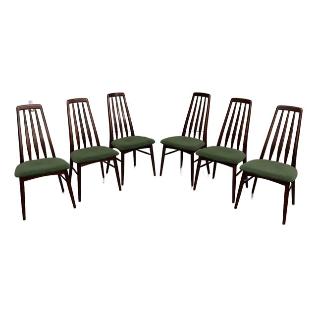 Koefoeds Hornslet Eva Dining Chairs Set of 6 For Sale