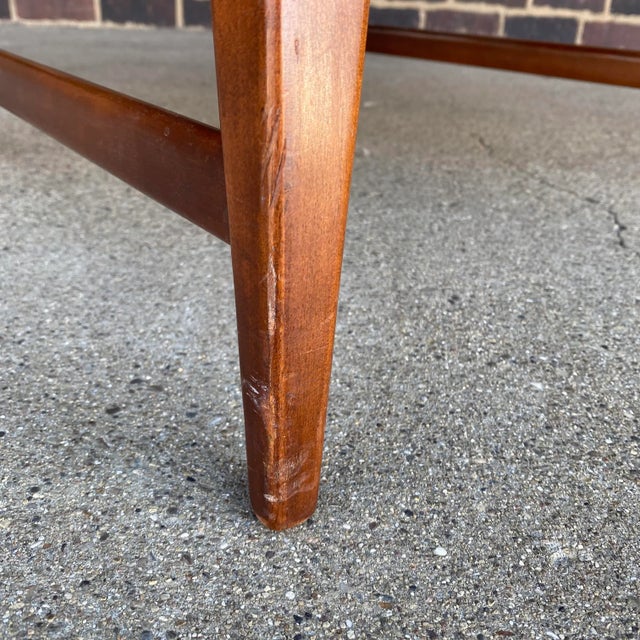 Wood Decently Uncommon Midcentury Selig Danish Modern Chair Often Attributed to Jen’s Risom For Sale - Image 7 of 12