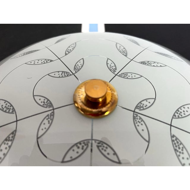 Modern Floral Flush Light, C1970 For Sale - Image 13 of 18