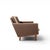 Brown Hans Wegner Style Mid Century Danish Teak 4 Seater Sofa For Sale - Image 8 of 9