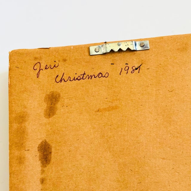 Blue Vintage Living Room Needlepoint For Sale - Image 8 of 8