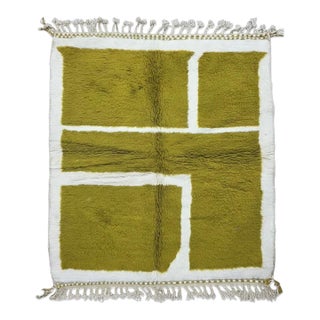 Modern Berber Rug - 6.9 X 5.5 Ft For Sale