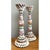 Vintage Shell Encrusted Candle Holders - Pair For Sale - Image 4 of 12