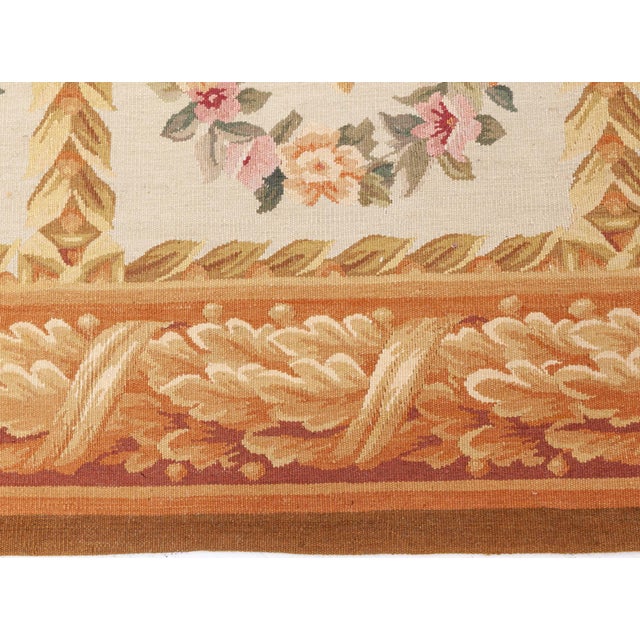 Beige Aubusson Rug by Doris Leslie Blau For Sale - Image 8 of 9