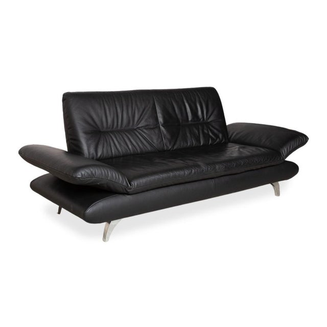 Modern Ronaldo Leather Two-Seater Sofa from Koinor For Sale - Image 3 of 17