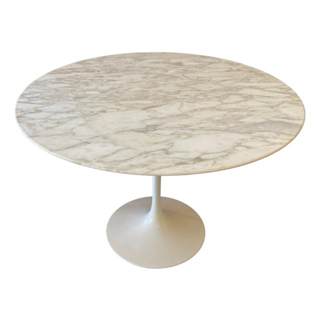 Early Production Knoll Saarinen Tulip Top with Marble Top For Sale