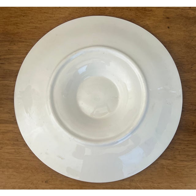 French Longchamp Style Oyster Plate For Sale In San Francisco - Image 6 of 6