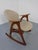 Wood Teak Rocking Chair by Aage Christiansen for Erhardsen & Andersen, Denmark, 1960s For Sale - Image 7 of 18
