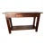 Customized Art & Craft Style Solid Walnut Mixed Rosewood Console Table. For Sale