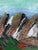 Boulder Flatirons Original Textured Landscape Painting by L. Romo, 2026 For Sale - Image 4 of 5