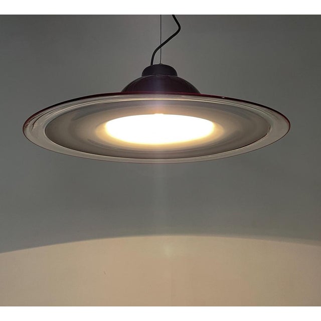 Italian Murano Glass Pendant, 1970s For Sale - Image 9 of 11