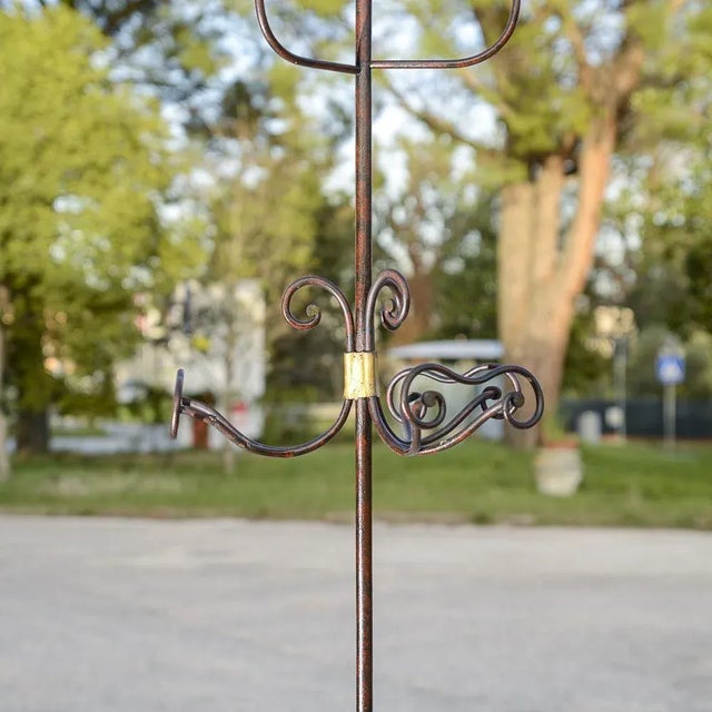 Coat Rack in Wrought Iron, 1800s For Sale - Image 5 of 9