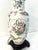 1970s Vintage Asian Botanical Ceramic Lamp For Sale - Image 5 of 10