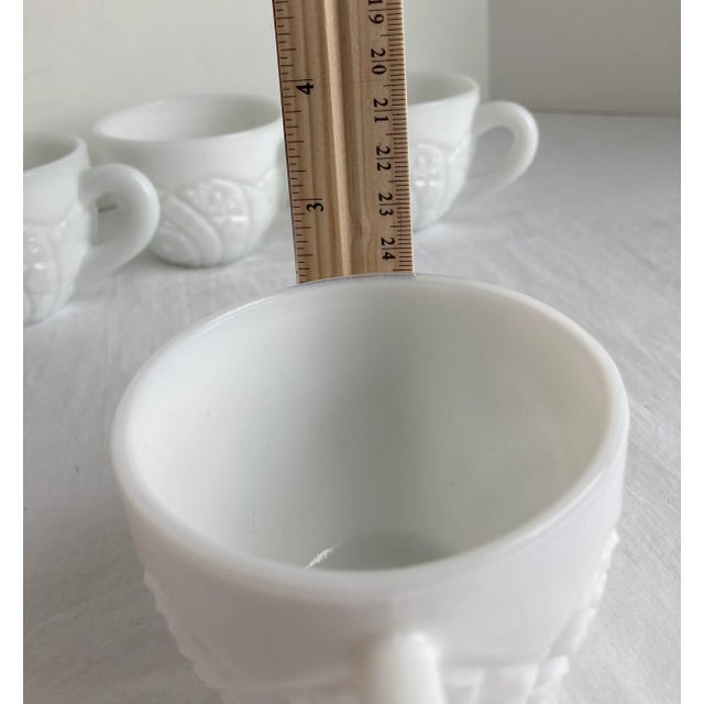 Vintage Thatcher McKee Glass Concord Punch Cups - Set of 4 For Sale - Image 10 of 11