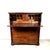 A 19th-century English campaign secretary-desk and chest of drawers.