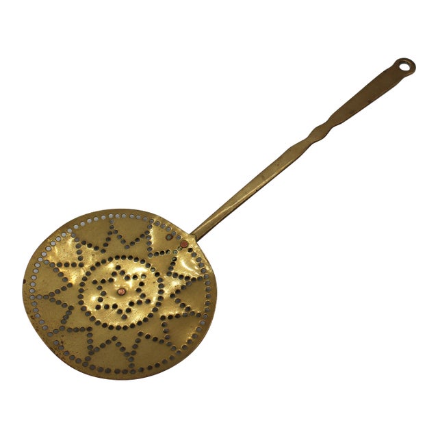 C. 1860-80 English Brass Skimmer For Sale
