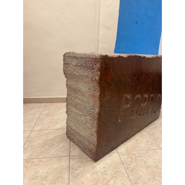 Massolo Coffee Table by Piero Gilardi for Gufram, 1986 For Sale - Image 4 of 10