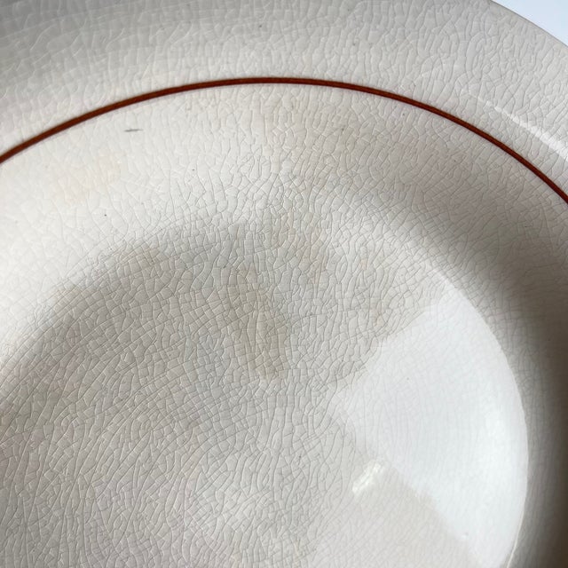 Semi-Deep Plates from Longwy, 1890s, Set of 6 For Sale - Image 12 of 13