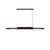 Contemporary Chrysler Suspension Lamp by Porus Studio For Sale - Image 3 of 14