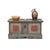 Antique Rustic Farmhouse Folk Art Painted Bridal Chest For Sale - Image 5 of 9