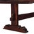 A powerful and beautifully crafted Brazilian trestle table dating to circa 1920, made from an exceptionally dense and...
