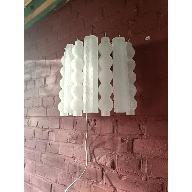 1960s Murano Frost Glass Wall Lamp, 1960s For Sale - Image 5 of 10