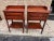 Pair Solid Cherry Willett Furniture Colonial House 2 Drawer Side Tables. Circa 1950s. Solid wood, well made, dovetail...