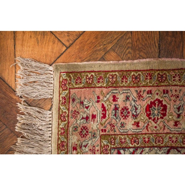 Antique Tabriz Hadjalili Rug For Sale - Image 9 of 12