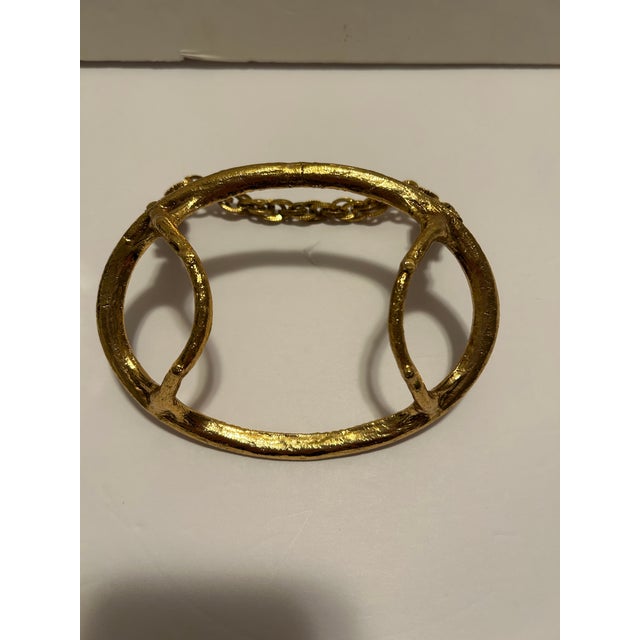 Metal Hollywood Regency Ormolu Soap Dish For Sale - Image 7 of 12