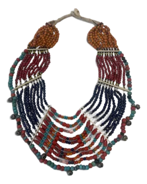 1970s African Tribal Major Statement Necklace