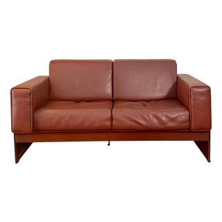Korium KM 3/1 Two-Seater Sofa by Tito Agnoli for Matteo Grassi, Italy, 1980s For Sale