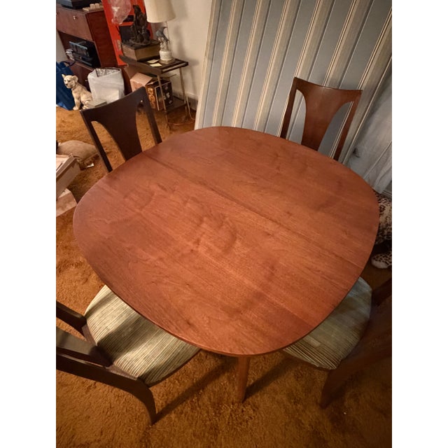 Mid-Century Modern Mid Century Modern Parallel by Drexel Dining Set For Sale - Image 3 of 8