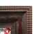 American Large Antique Classical Flame Mahogany Ripple Edge Mirror Unsigned C1890 For Sale - Image 3 of 7