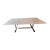 B&b Italia Eileen Dining Table by Antonio Citterio | Carrara Marble & Chrome | 94.5" For Sale