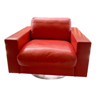 Mid-Century Leather Armchair from Rolf Benz, 2000s For Sale