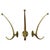 Mid-Century Curved Brass Wall Coat Hook from Werkstätte Hagenauer Wien, 1950s For Sale - Image 13 of 13