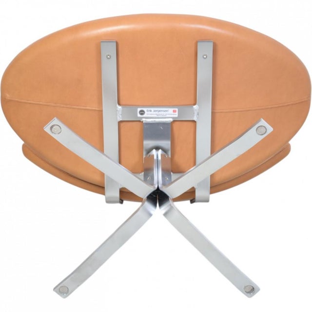 Vintage Corona Chair in Walnut and Leather by Erik Jørgensen, 2000s For Sale - Image 16 of 18