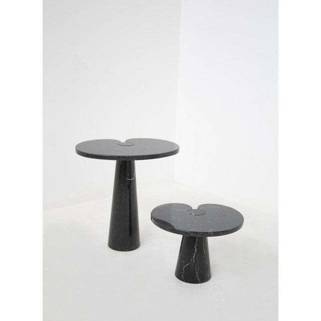 Black Marble Eros Coffee Tables by Angelo Mangiarotti for Skipper, 1980s, Set of 2 For Sale - Image 10 of 10