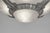 Silver Petitot & Muller Freres French Art Deco Multi-Light Chandelier 1930s - Floral Glass For Sale - Image 8 of 15