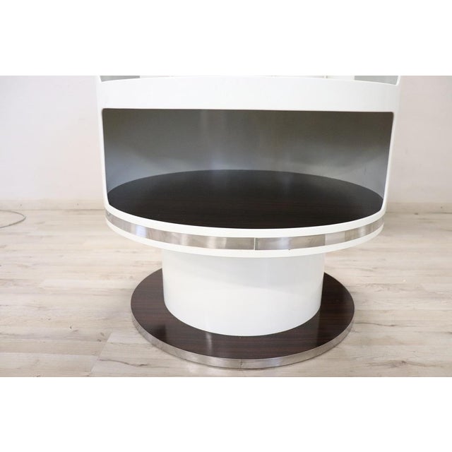 Space Age White Bar Set, 1960s, Set of 3 For Sale - Image 6 of 16