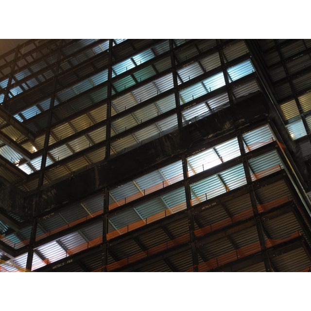 Contemporary Abstract Photographic Architecture Color Print For Sale
