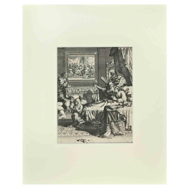 Romeyn de Hooghe, La Manière de se Bien Preparer à La Mort, Etching, 1700 For Sale