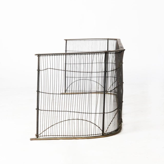 Federal Period Wire Fire Fender. Great for any fireplace. Brings a bit of a traditional style to the room.