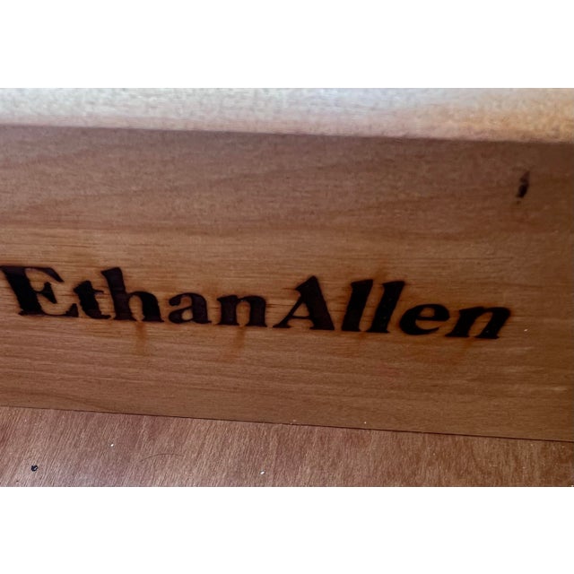 Ethan Allen Country French Nightstands Finish 236 - A Pair For Sale - Image 12 of 12