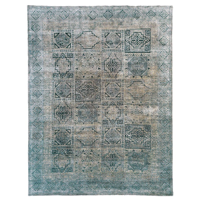 Indian Hand-Knotted Rug by DSV Carpets For Sale