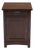 Mission / Arts and Crafts 1 Door, 1 Drawer Nightstand in Walnut For Sale