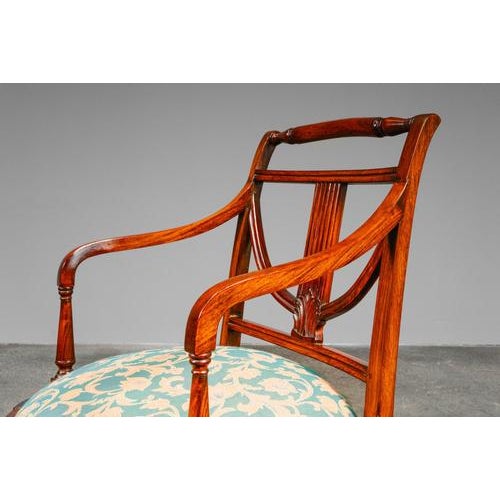 English Style Cocktail Chairs, Set of 4 For Sale - Image 14 of 18