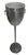 Mid-Century Modern Brushed Aluminum Floor Standing Champagne Ice Bucket With Lid For Sale - Image 4 of 8