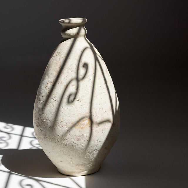 Unglazed Terracotta Amphora Vase | One of a Kind For Sale - Image 9 of 12